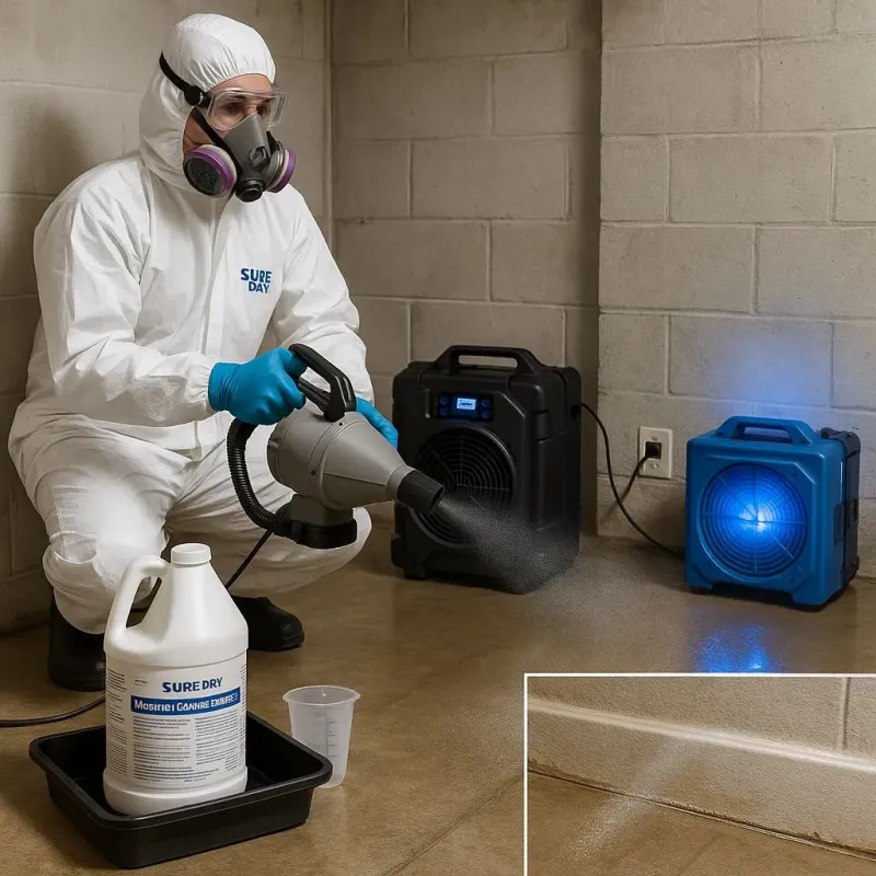 Sanitization and Odor Removal process in Brooklyn Park, MD