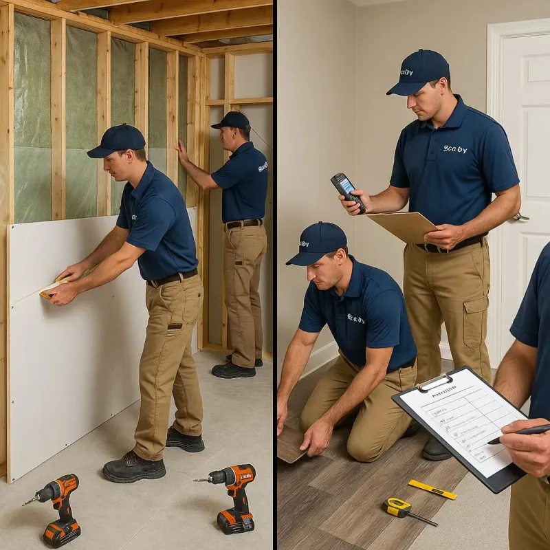 Repairs and Reconstruction process in Brooklyn Park, MD